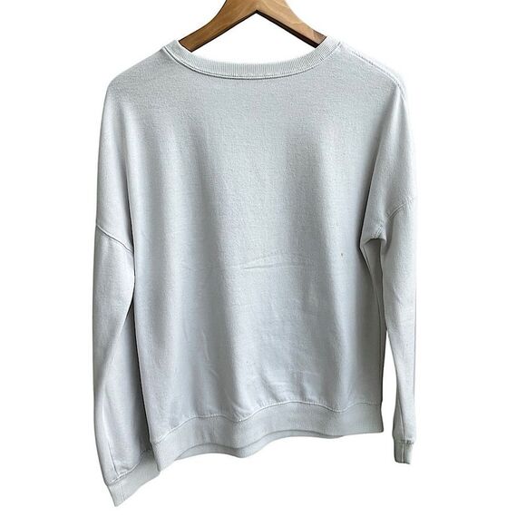 🌴 Zoe + Liv White NASA Rocket Crewneck Sweatshirt Medium - Picture 5 of 10